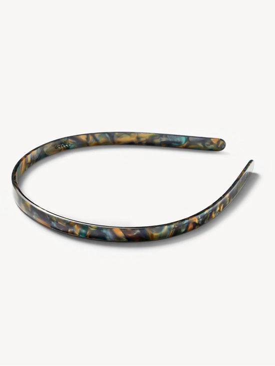 Machete Accessories - NWT Machete Ultralight thin headband in Green Tortoise